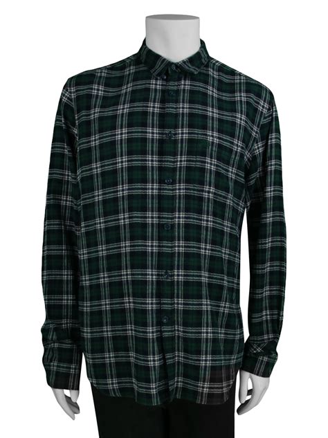 camisa burberry verde|burberry camisa masculina.